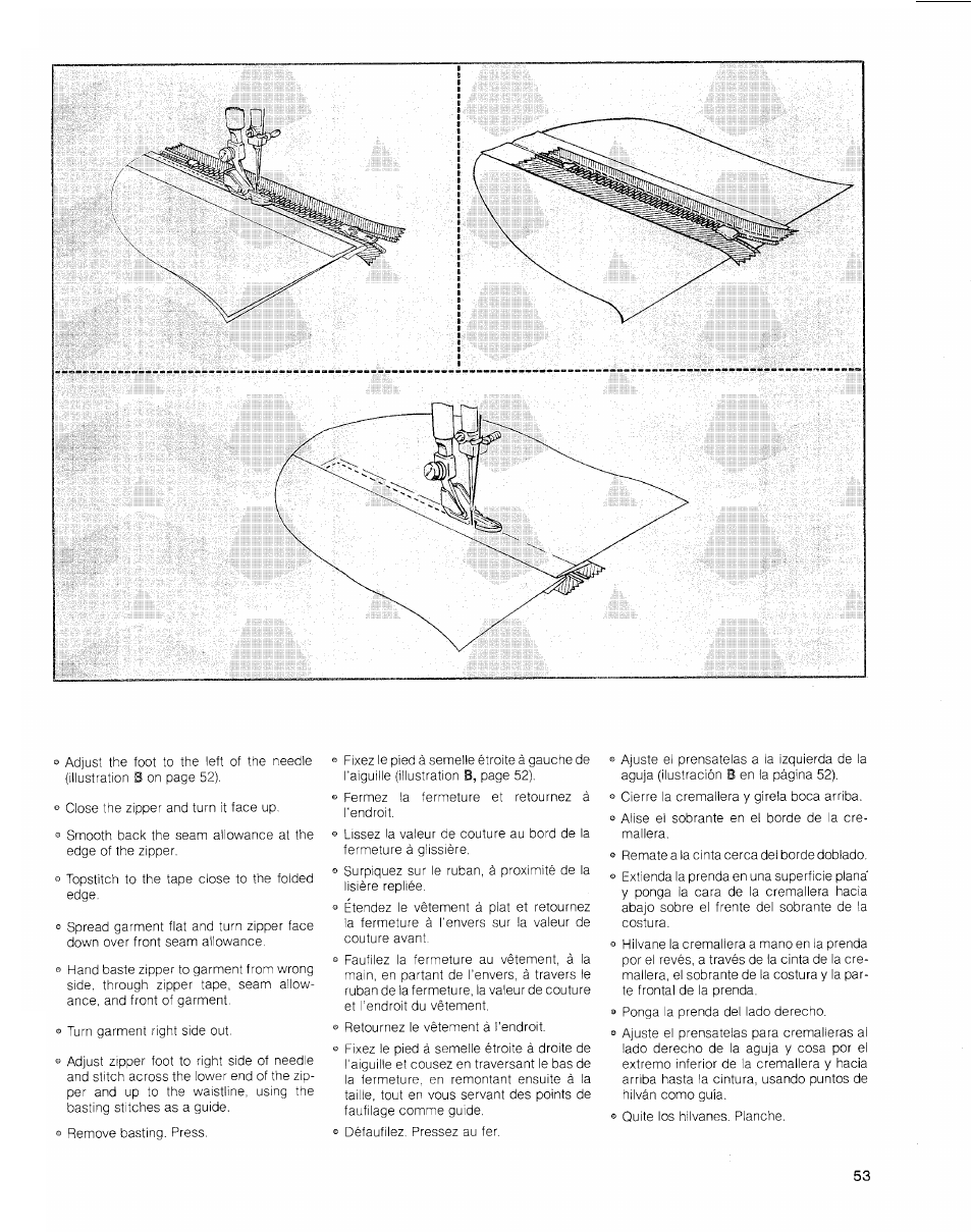 SINGER 2010 Touch Tronic Instruction Manual User Manual | Page 54 / 113