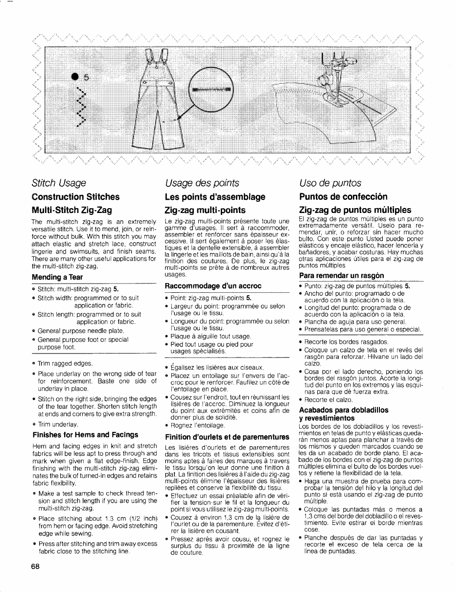 SINGER 2010 Touch Tronic Instruction Manual User Manual | Page 69 / 113
