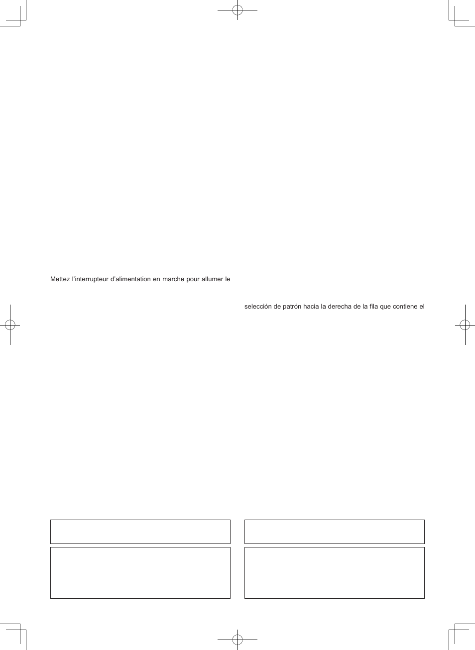 Fonctions du panneau de commande, Funciones del panel de control | SINGER 2009 ATHENA User Manual | Page 29 / 68