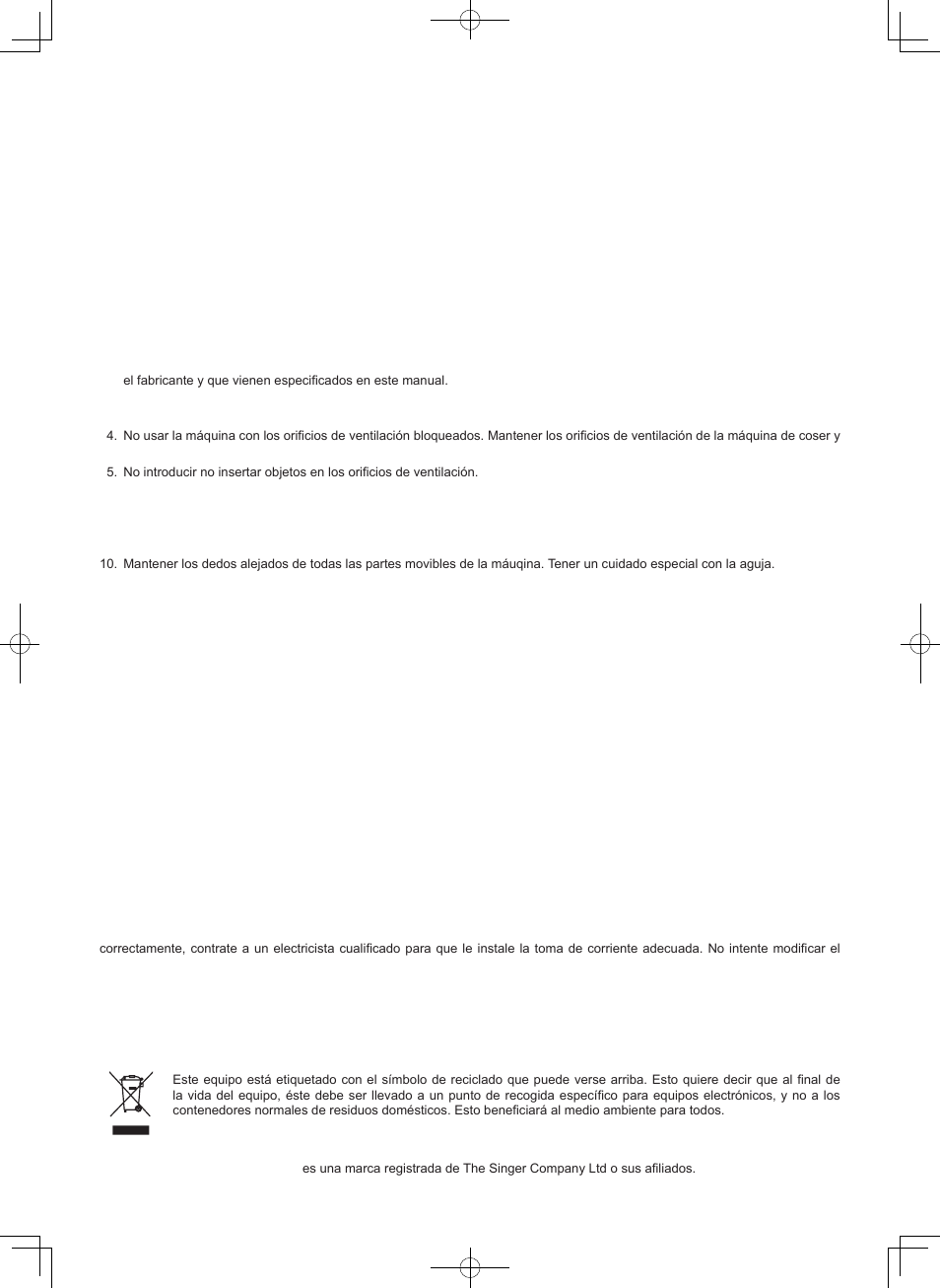 Importantes instrucciones de seguridad, Peligro, Cuidado | Conserve este manual de instrucciones | SINGER 2009 ATHENA User Manual | Page 4 / 68