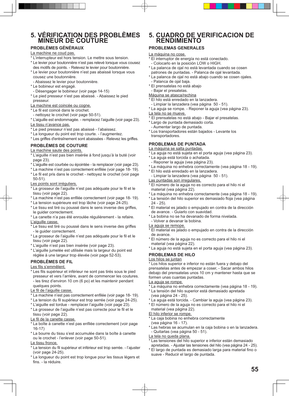 SINGER 1 ONE Instruction Manual User Manual | Page 57 / 60