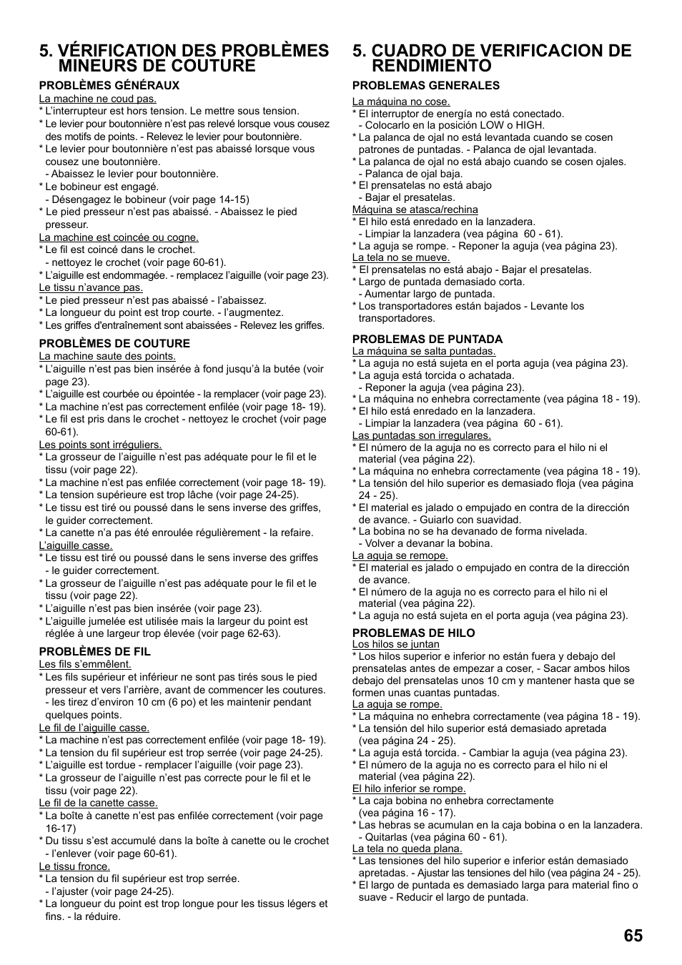 SINGER 1 ONE Plus Instruction Manual User Manual | Page 67 / 72