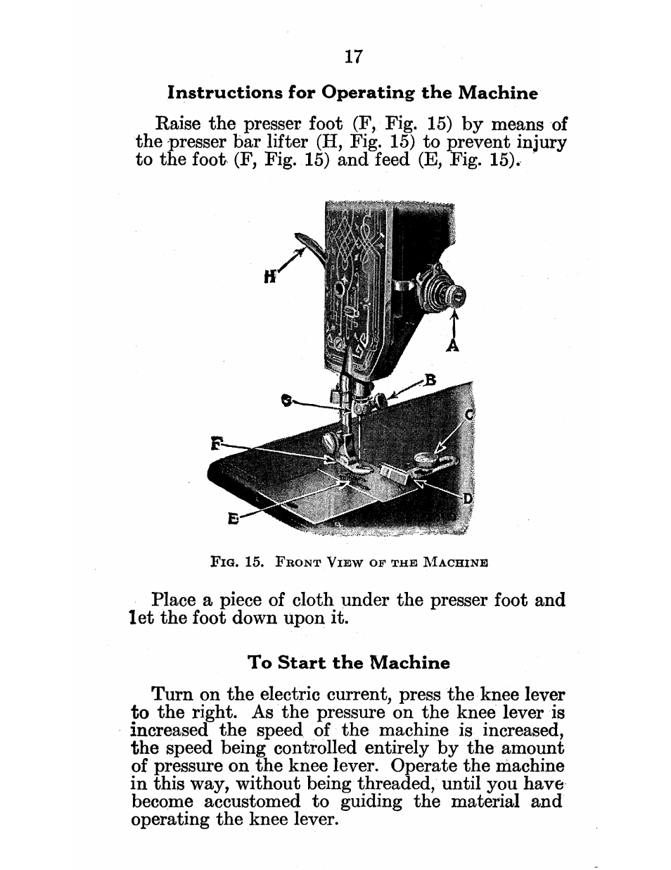 SINGER 101-12 User Manual | Page 19 / 54