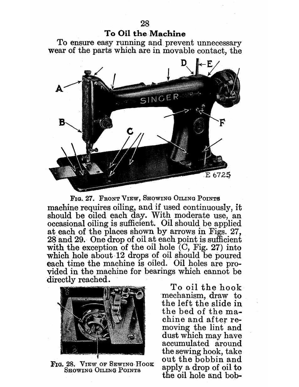 SINGER 101-12 User Manual | Page 30 / 54