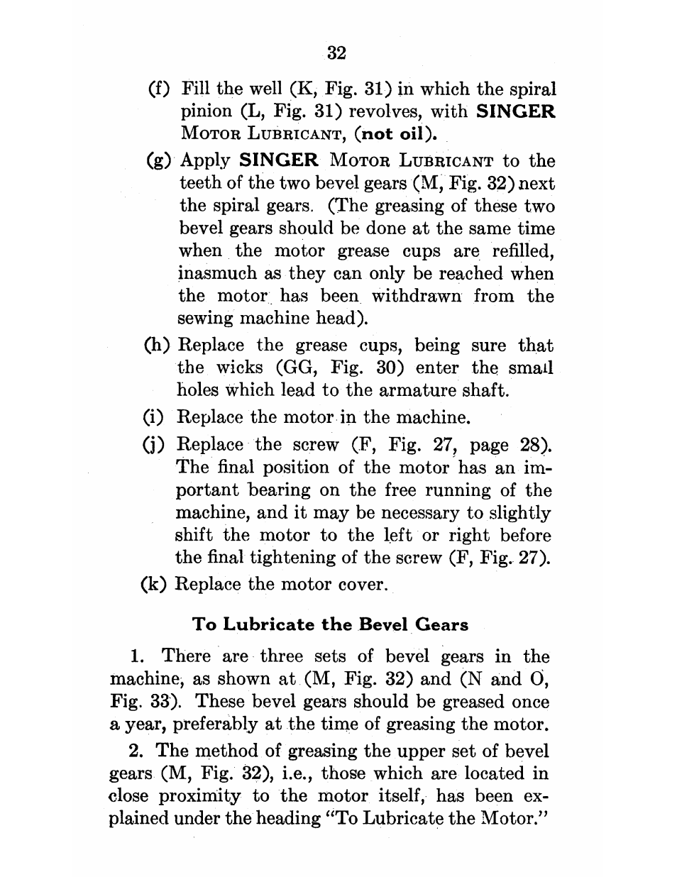 SINGER 101-12 User Manual | Page 34 / 54