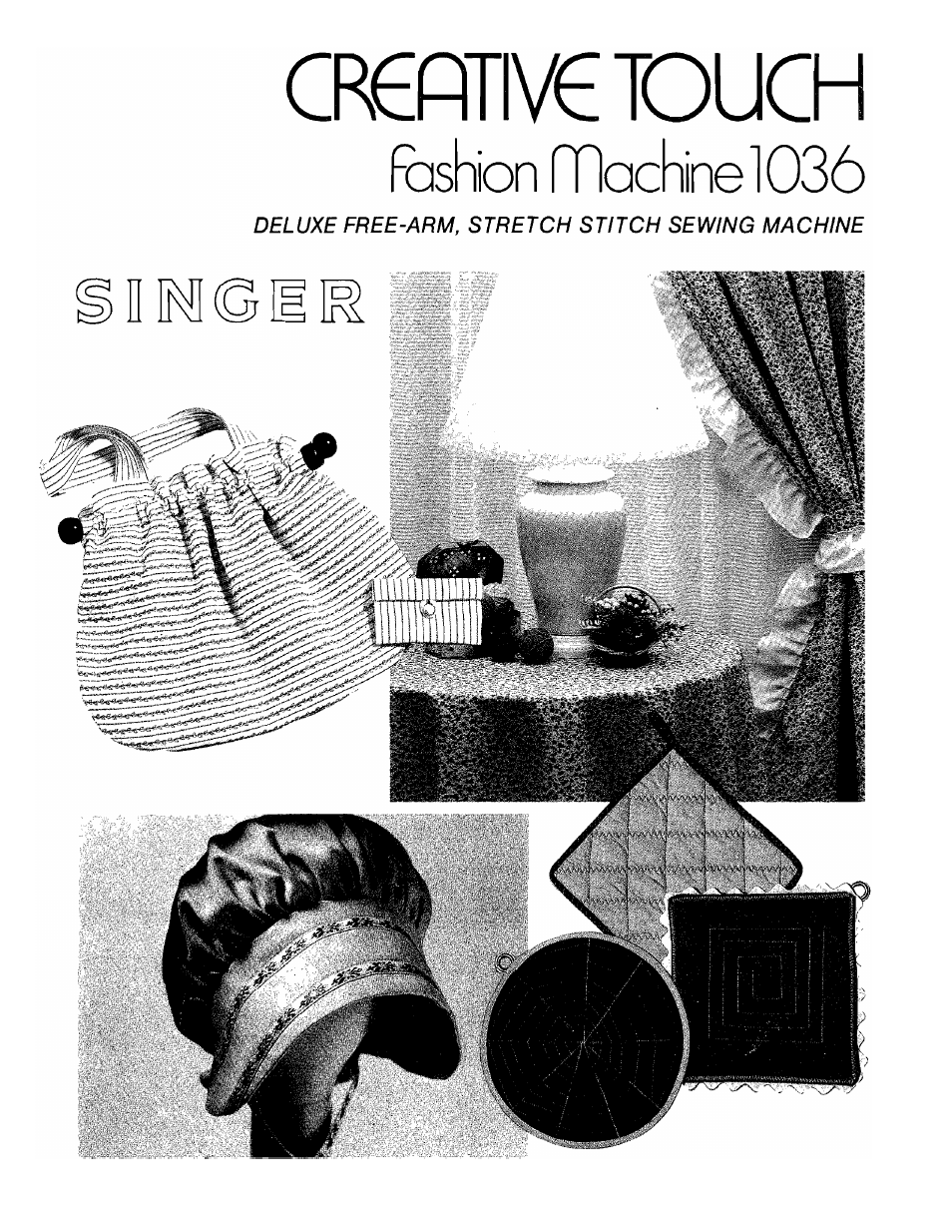 SINGER 1036 Creative Touch User Manual | 66 pages