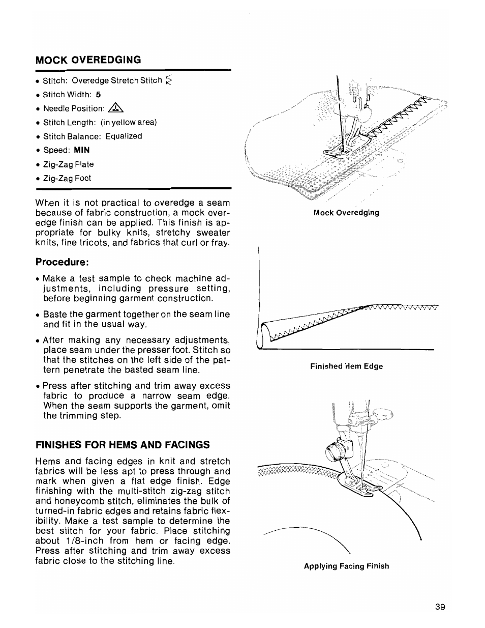 SINGER 1036 Creative Touch User Manual | Page 44 / 66