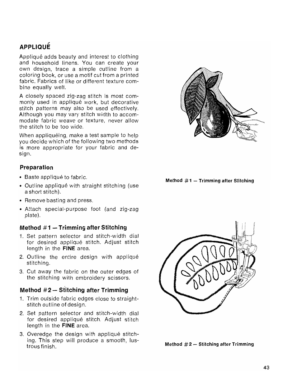 SINGER 1036 Creative Touch User Manual | Page 48 / 66