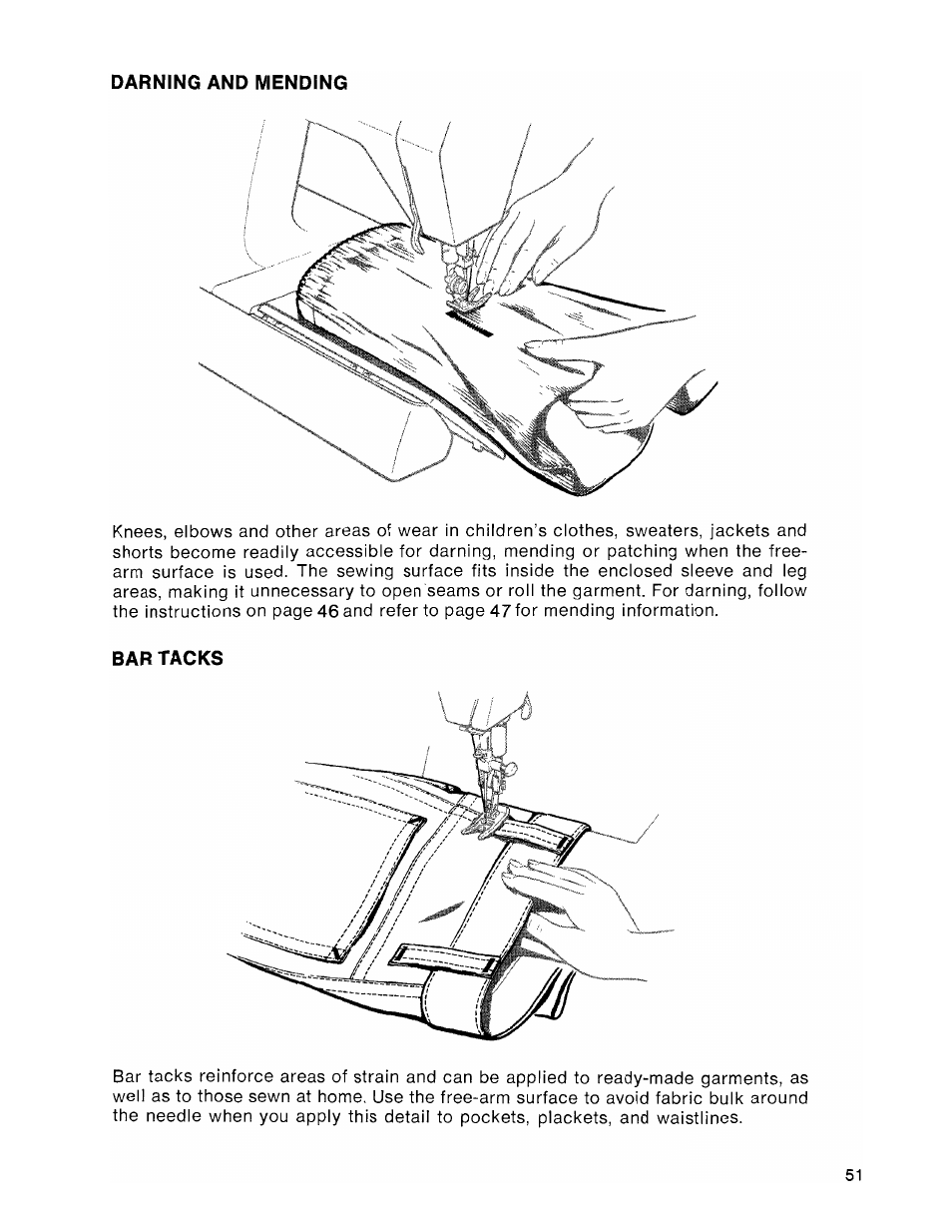 SINGER 1036 Creative Touch User Manual | Page 56 / 66