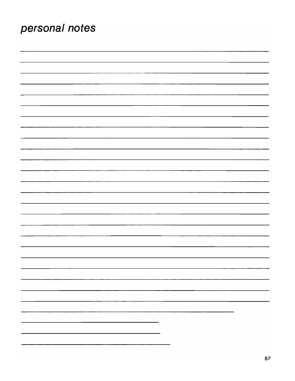 SINGER 1036 Creative Touch User Manual | Page 62 / 66