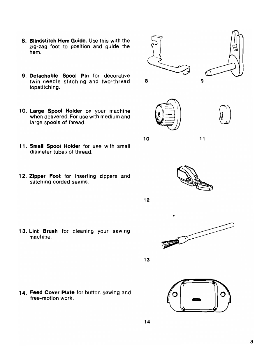 SINGER 1036 Creative Touch User Manual | Page 8 / 66
