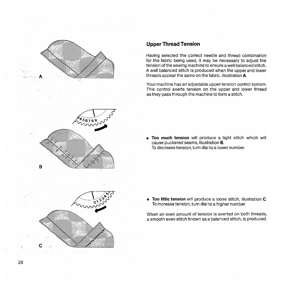 Upper thread tension | SINGER 1050 User Manual | Page 29 / 85