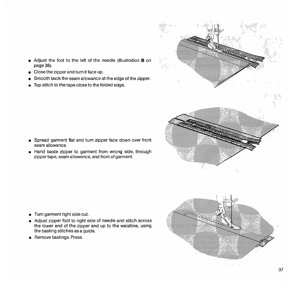 SINGER 1050 User Manual | Page 38 / 85