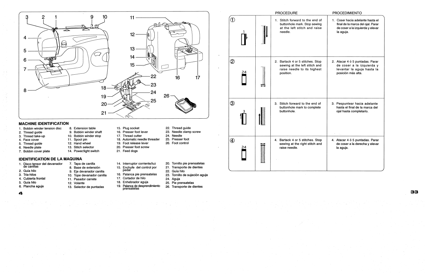SINGER 117 FEATHERWEIGHT II User Manual | Page 35 / 40