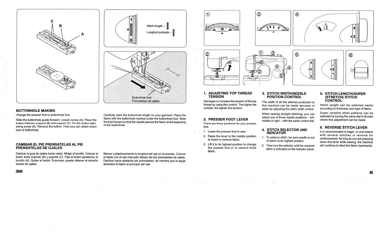 SINGER 117 FEATHERWEIGHT II User Manual | Page 7 / 40