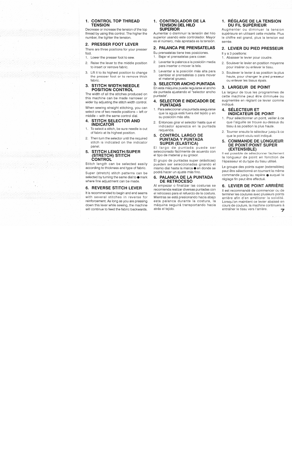 SINGER 118 FEATHERWEIGHT II User Manual | Page 9 / 44