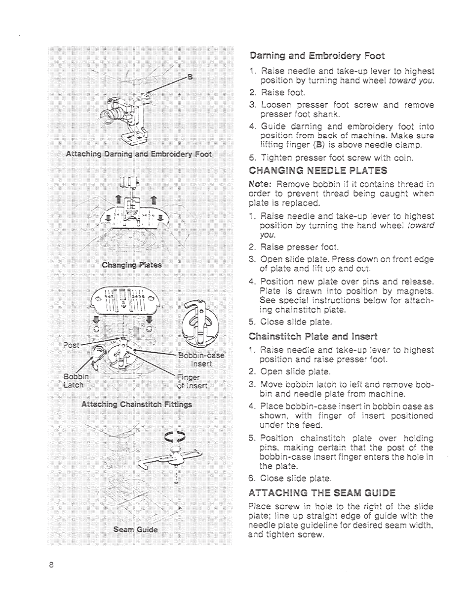 SINGER 1200 Athena User Manual | Page 10 / 90