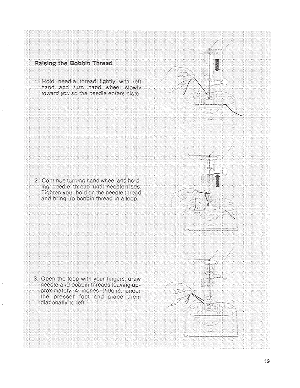 Rani bing'p | SINGER 1200 Athena User Manual | Page 21 / 90