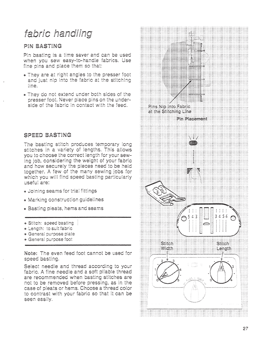 SINGER 1200 Athena User Manual | Page 29 / 90