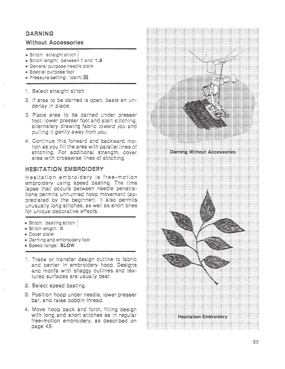 SINGER 1200 Athena User Manual | Page 35 / 90