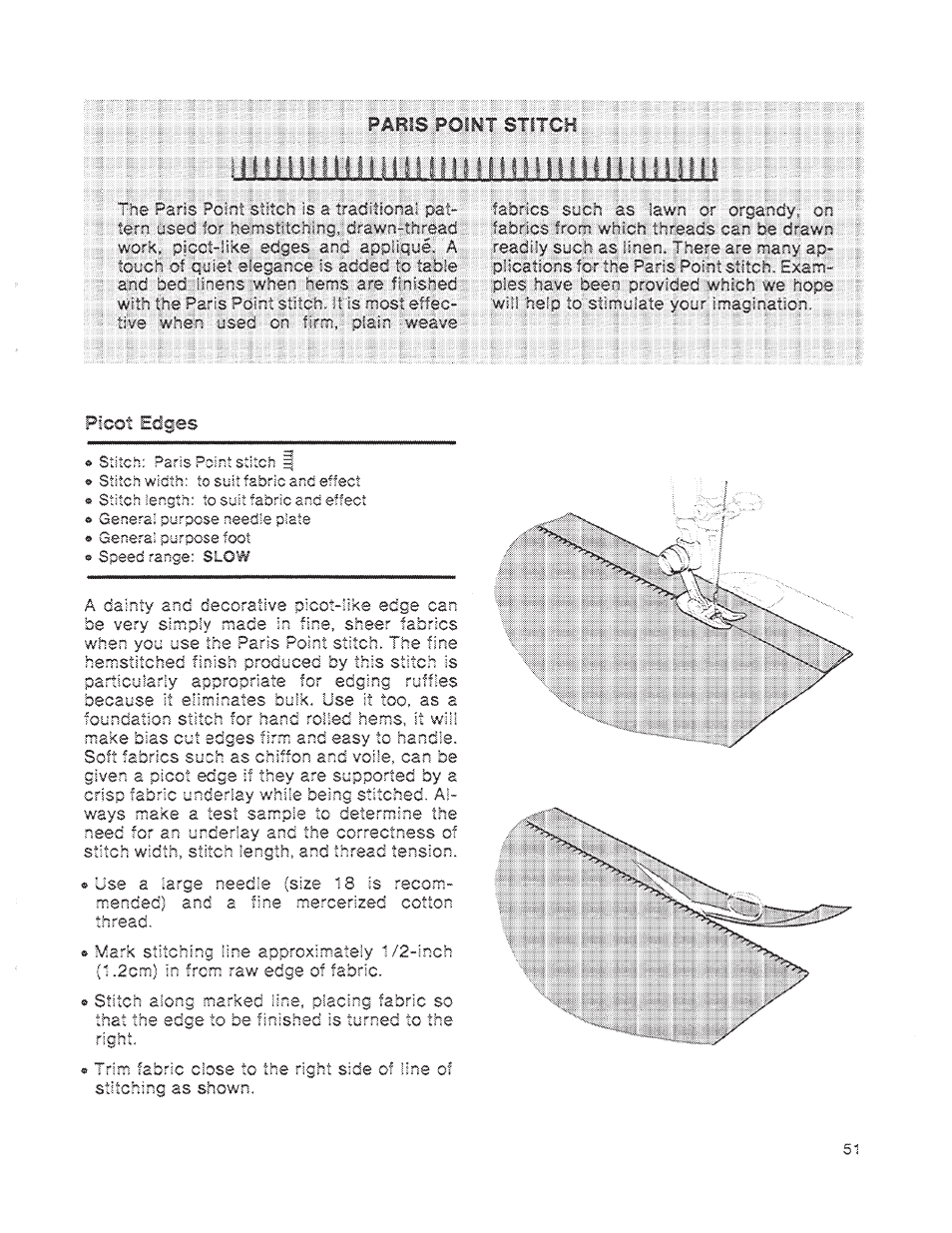 Stitch | SINGER 1200 Athena User Manual | Page 53 / 90