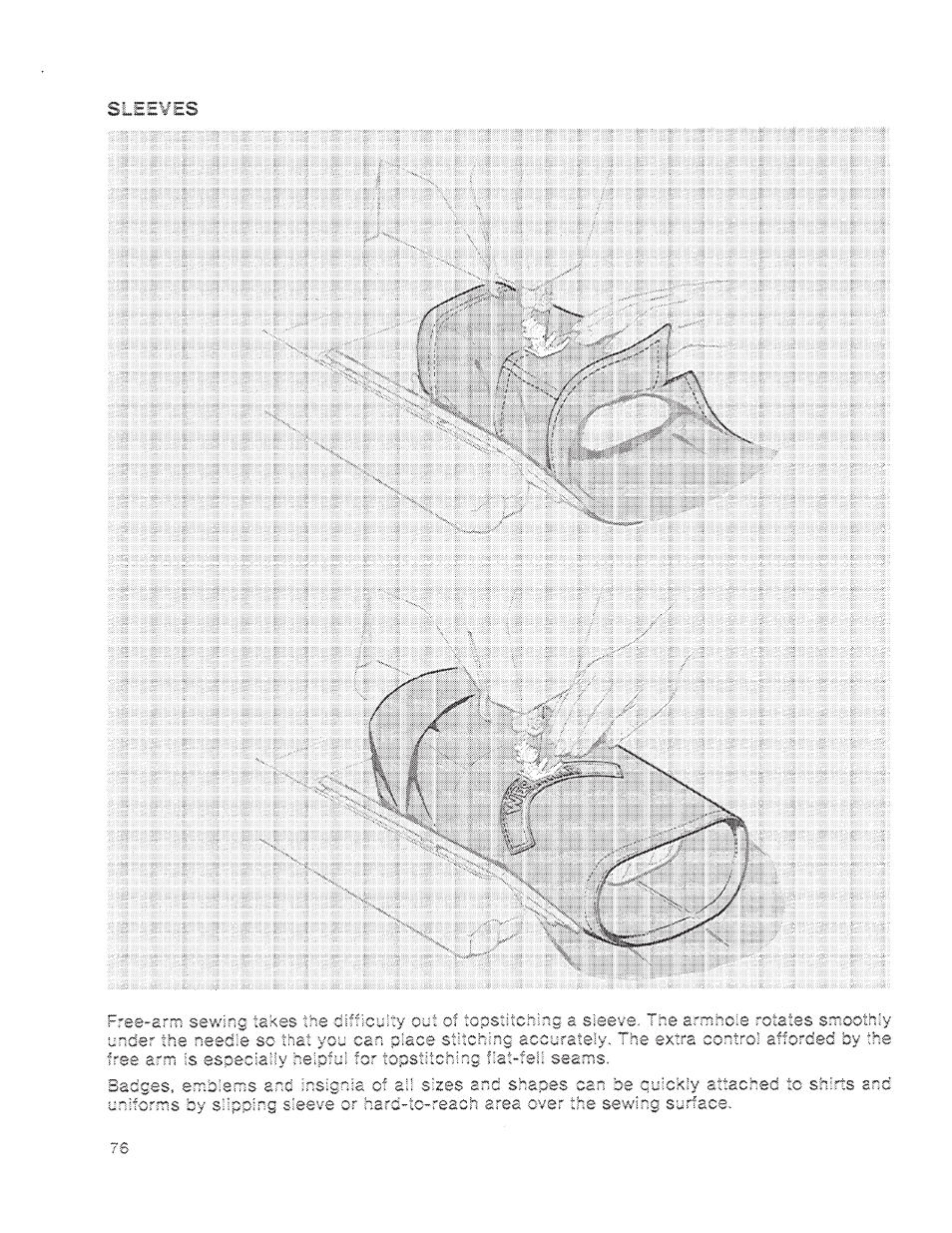 Sleeves | SINGER 1200 Athena User Manual | Page 78 / 90