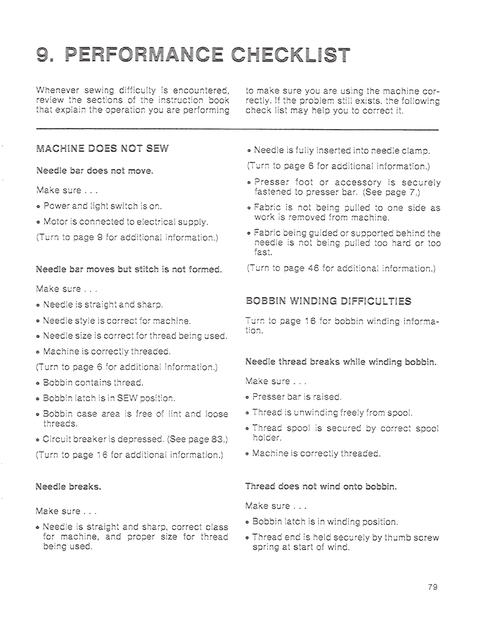 SINGER 1200 Athena User Manual | Page 81 / 90