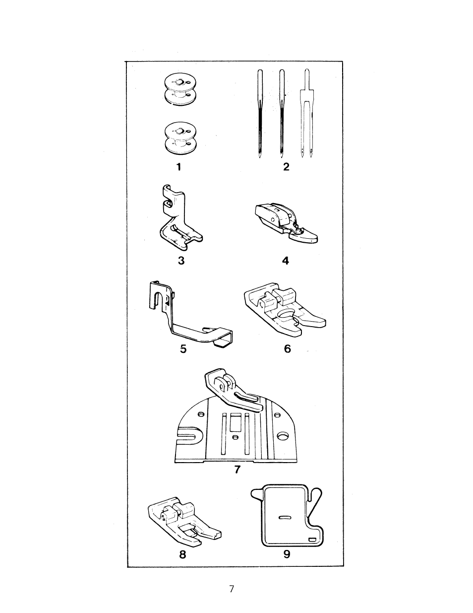SINGER 1288 User Manual | Page 8 / 89