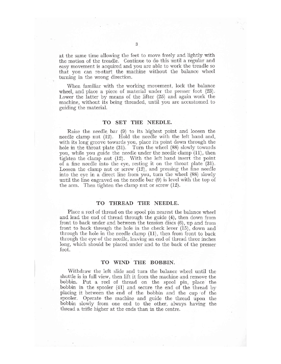 SINGER 12K Family User Manual | Page 3 / 12
