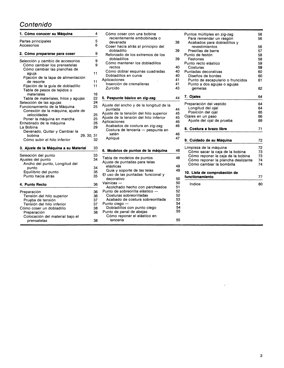 SINGER 1411 User Manual | Page 5 / 82