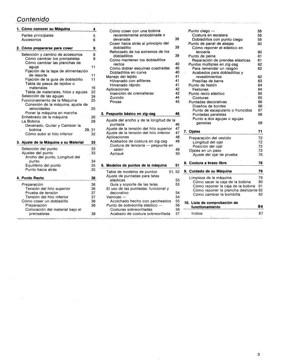 SINGER 1425 User Manual | Page 4 / 90