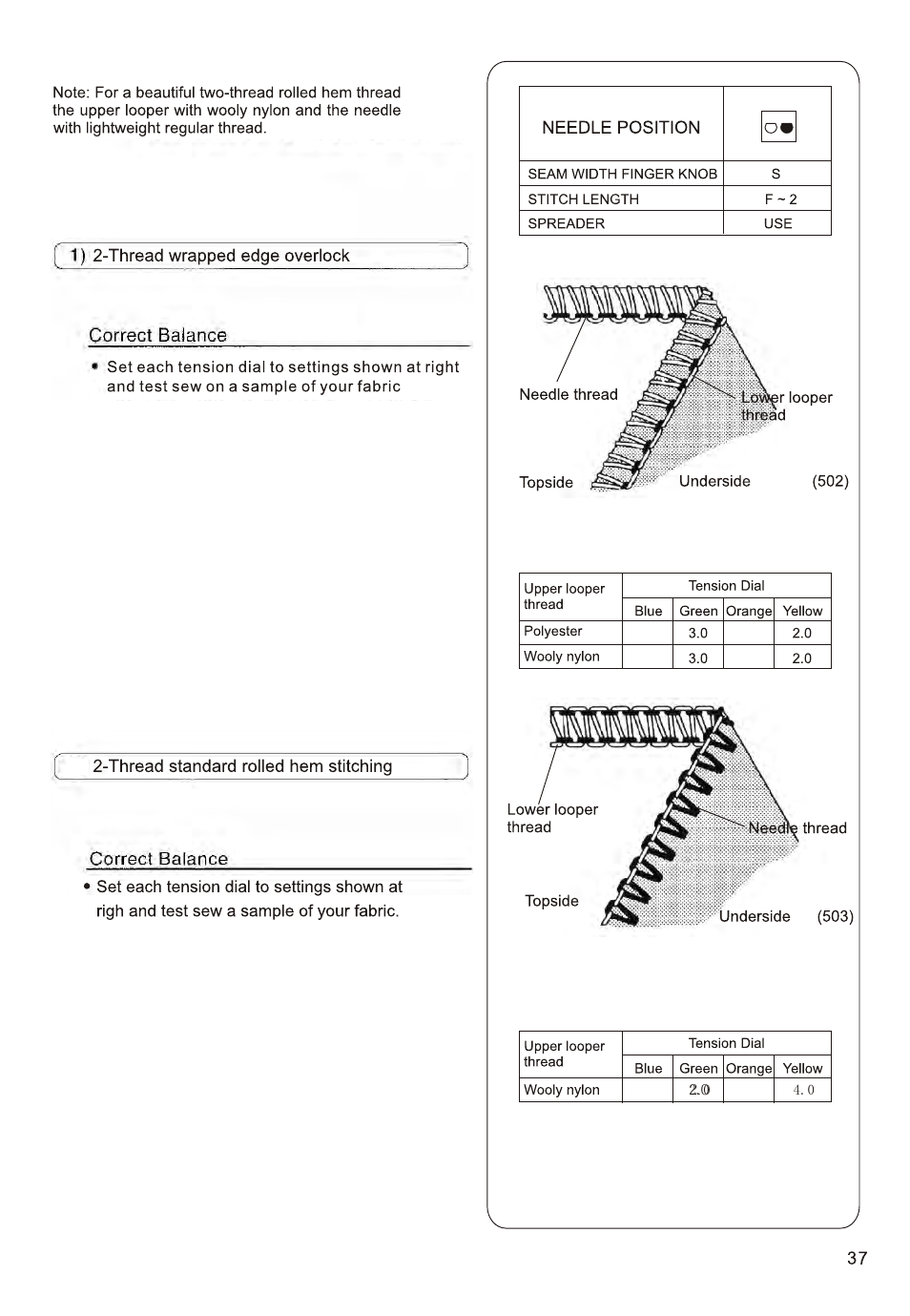 SINGER 14ET754 User Manual | Page 39 / 158