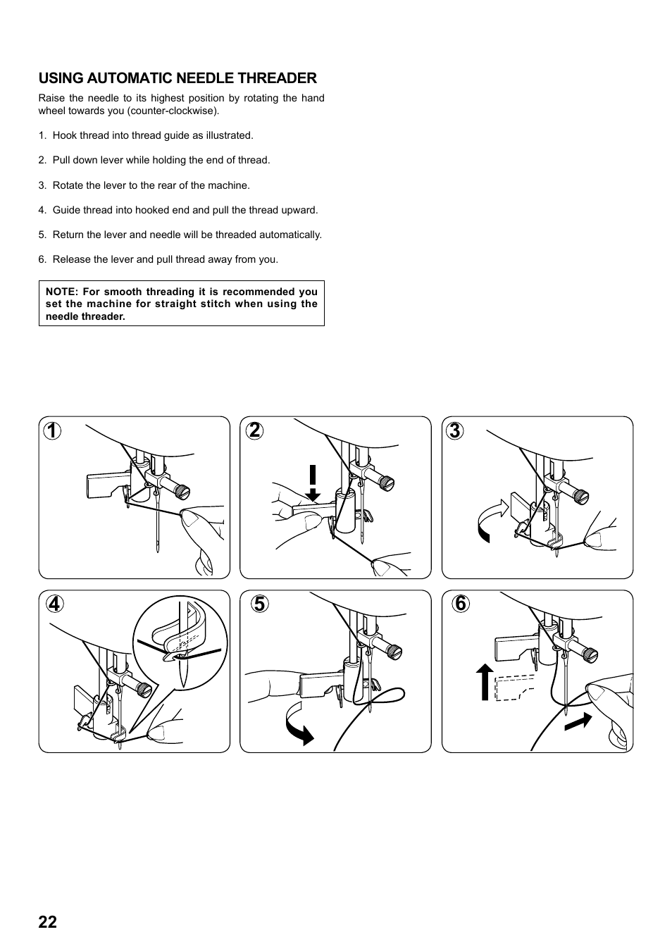 SINGER 7258 STYLIST Instruction Manual User Manual | Page 22 / 84