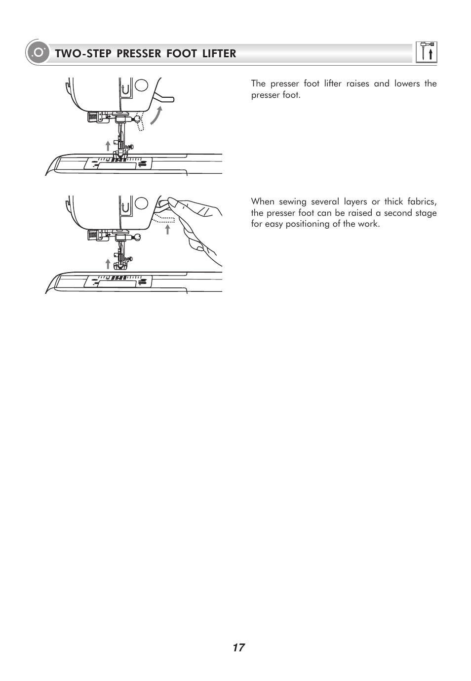 SINGER 9100 User Manual | Page 22 / 84