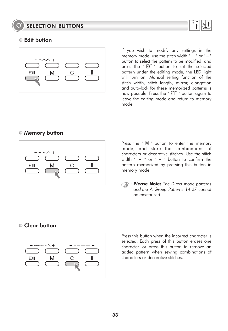 SINGER 9100 User Manual | Page 35 / 84