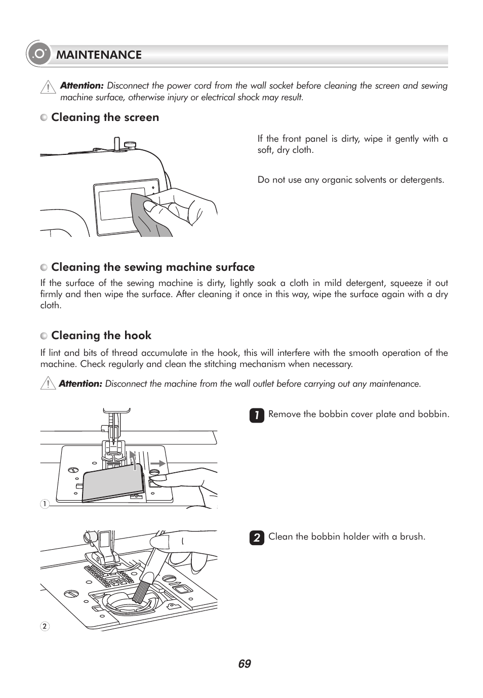 SINGER 9100 User Manual | Page 74 / 84