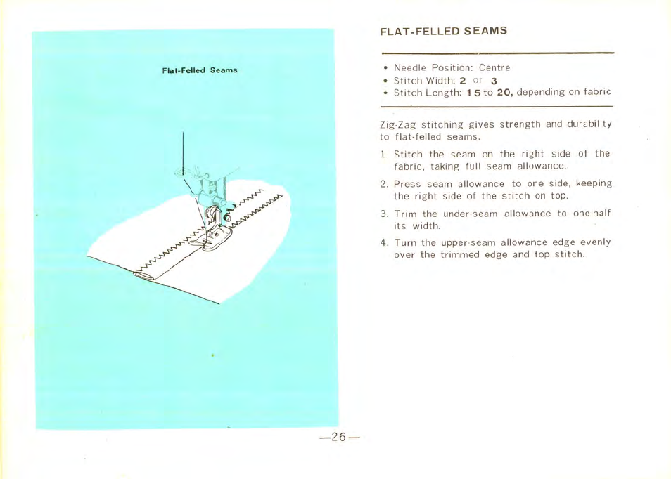 SINGER 9100 User Manual | Page 28 / 48