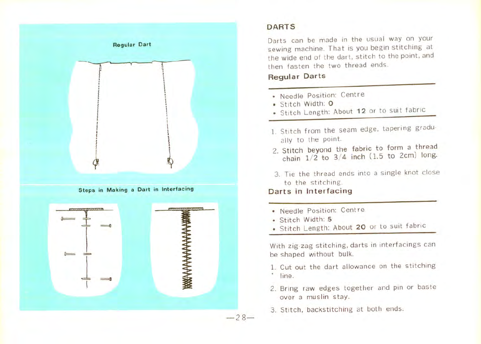 SINGER 9100 User Manual | Page 30 / 48