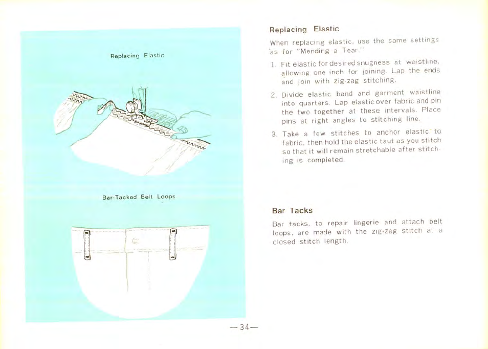 SINGER 9100 User Manual | Page 36 / 48