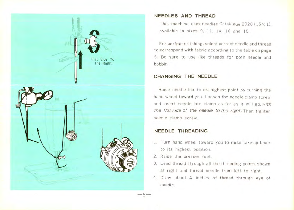 SINGER 9100 User Manual | Page 8 / 48