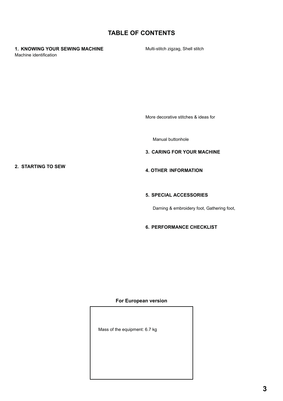 SINGER 7285Q PATCHWORK Instruction Manual User Manual | Page 5 / 84
