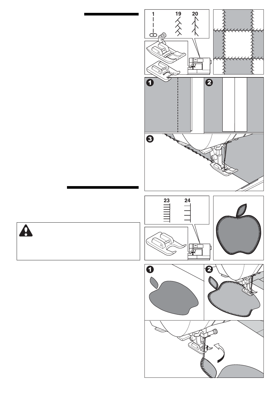 Crazy patch, Applique | SINGER 9985 QUANTUM STYLIST TOUCH User Manual | Page 62 / 108