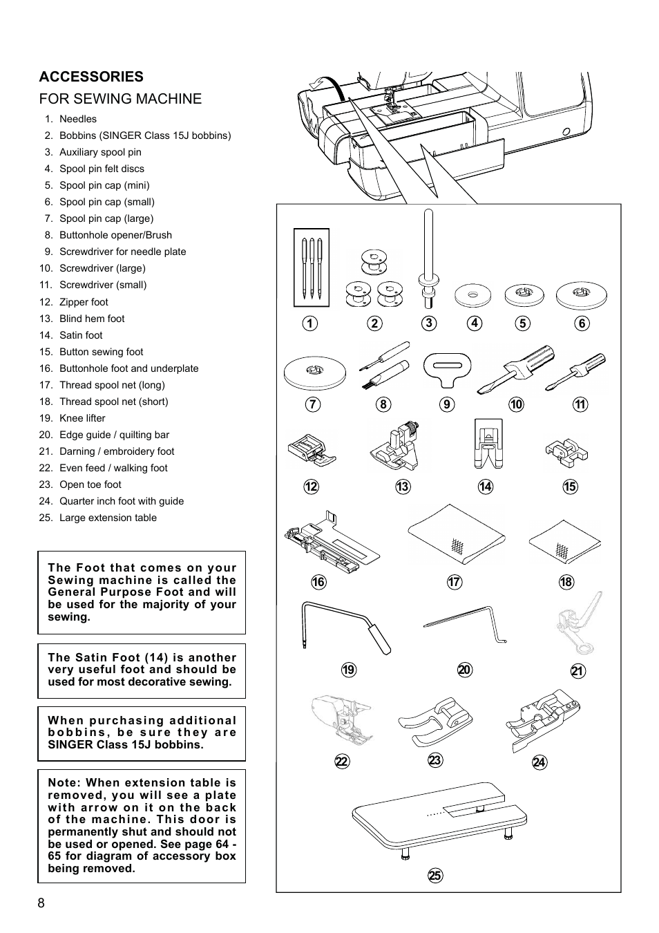 SINGER 8500Q MODERN QUILTER Instruction Manual User Manual | Page 10 / 92
