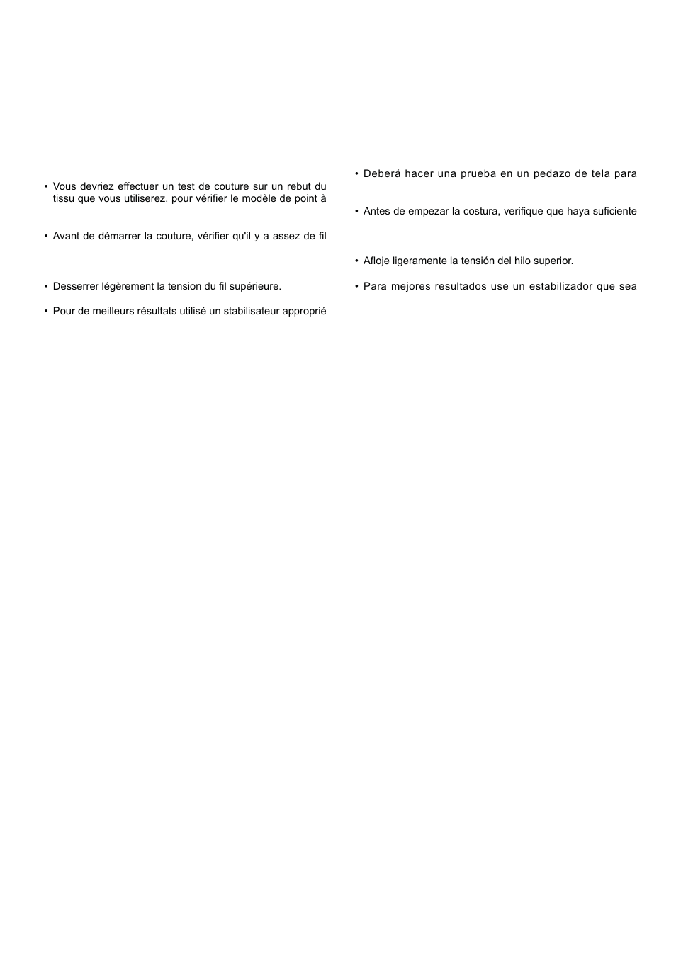 Couture décorative, Astuces pour la couture de dessin, Costura decorativa | Consejos sobre puntadas decorativas | SINGER 8500Q MODERN QUILTER Instruction Manual User Manual | Page 63 / 92