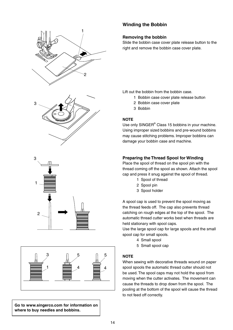 SINGER S18 STUDIO Instruction Manual User Manual | Page 14 / 75