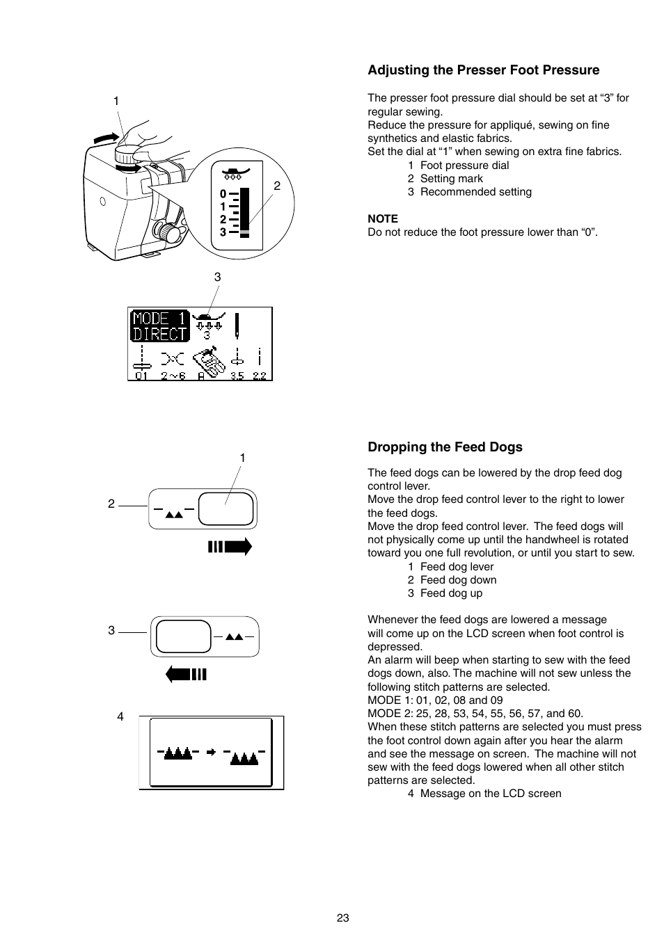 SINGER S18 STUDIO Instruction Manual User Manual | Page 23 / 75