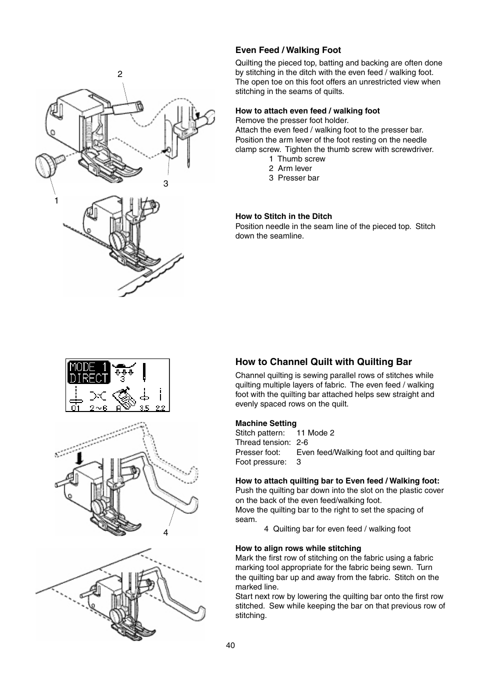 SINGER S18 STUDIO Instruction Manual User Manual | Page 40 / 75
