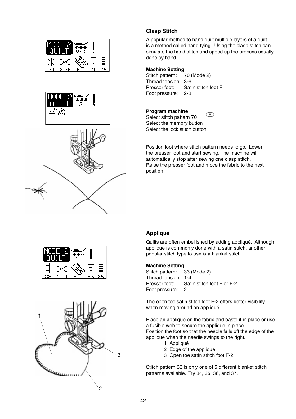 SINGER S18 STUDIO Instruction Manual User Manual | Page 42 / 75