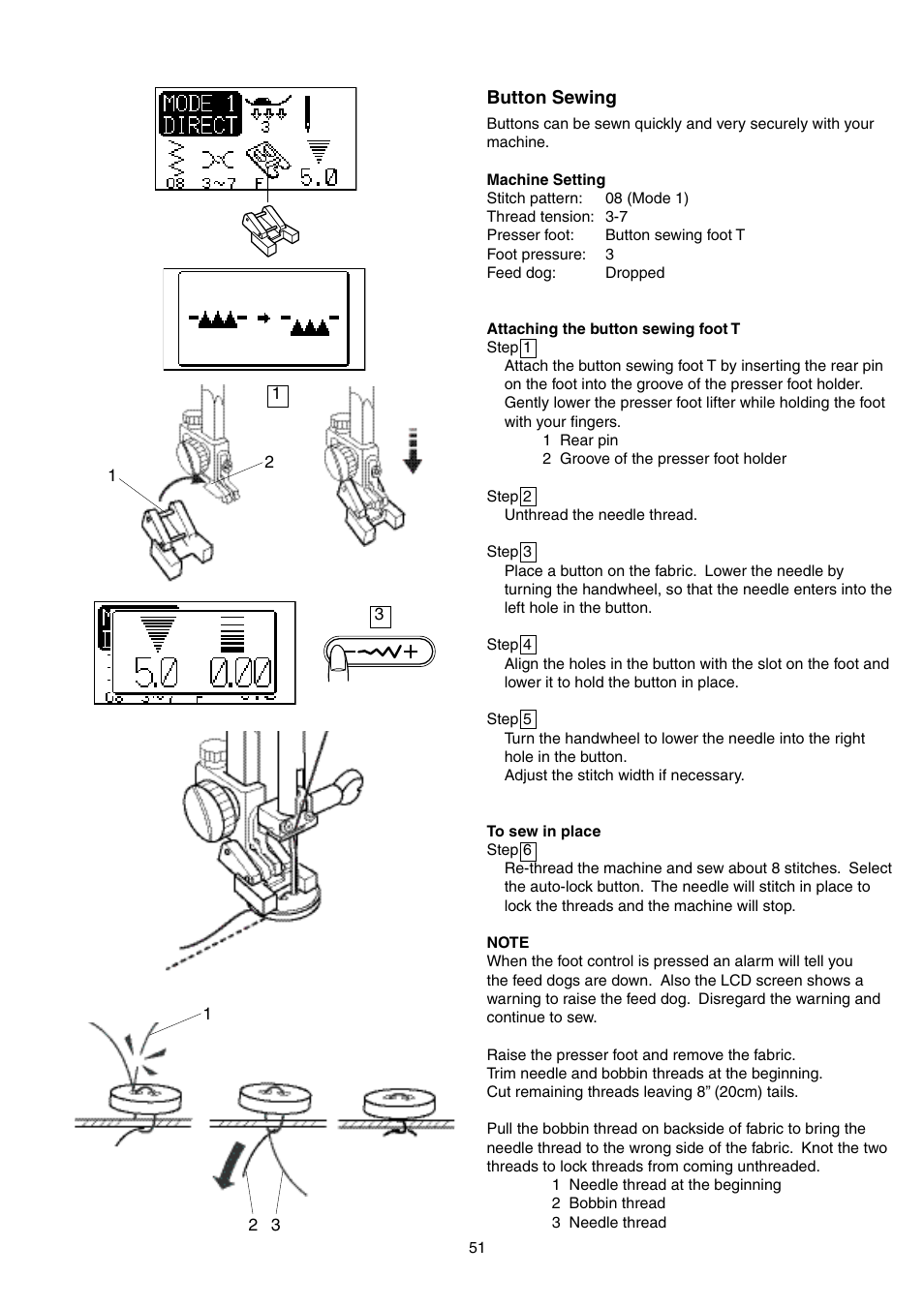 SINGER S18 STUDIO Instruction Manual User Manual | Page 51 / 75