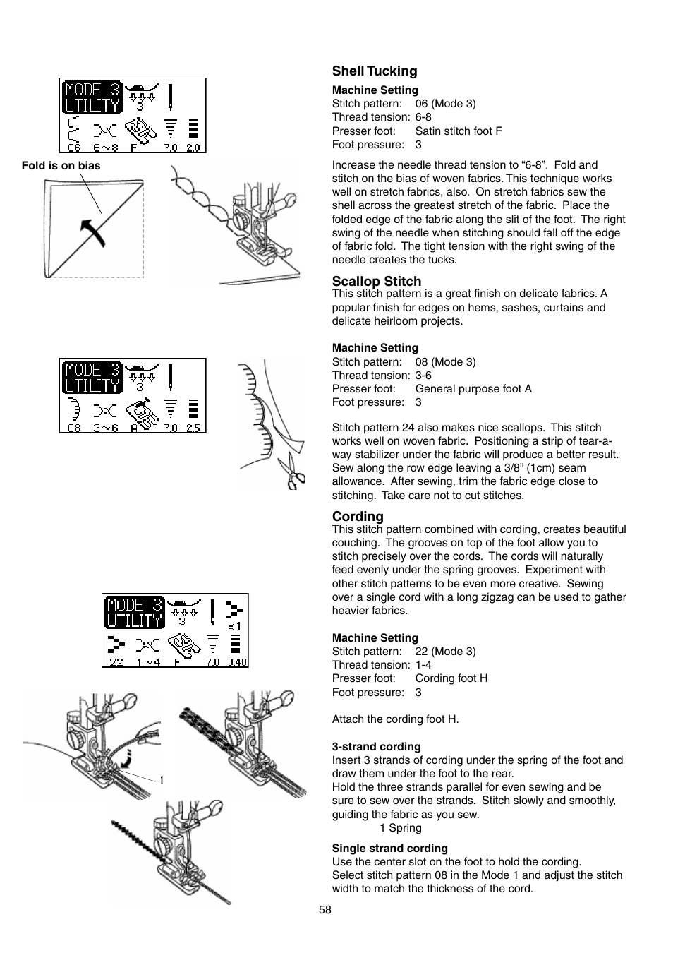 SINGER S18 STUDIO Instruction Manual User Manual | Page 58 / 75